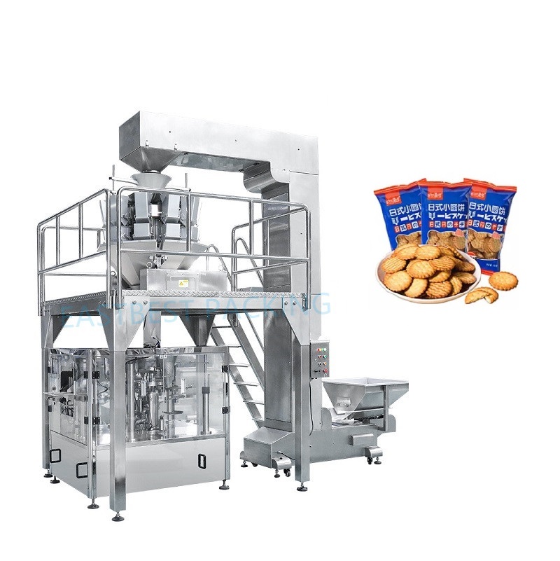 Puff-Snack-Flachbeutel-Granulatbeutel-Verpackungsmaschine